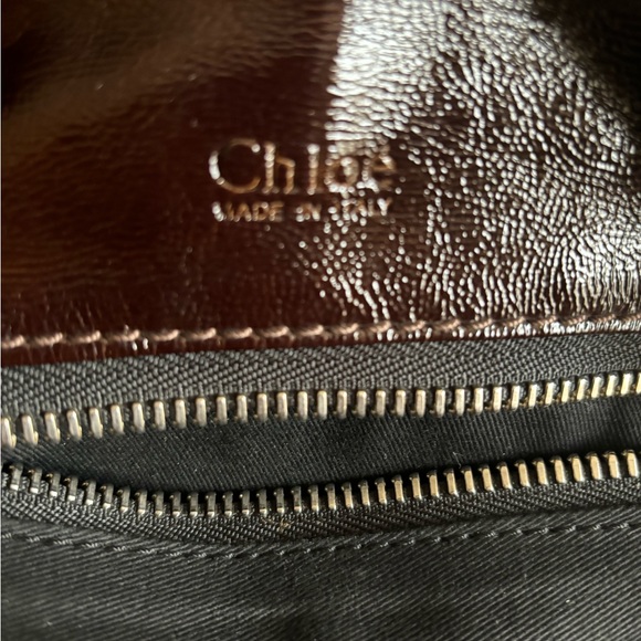 Chloe Edith Large Bowler Satchel Bag brown - Picture 16 of 16